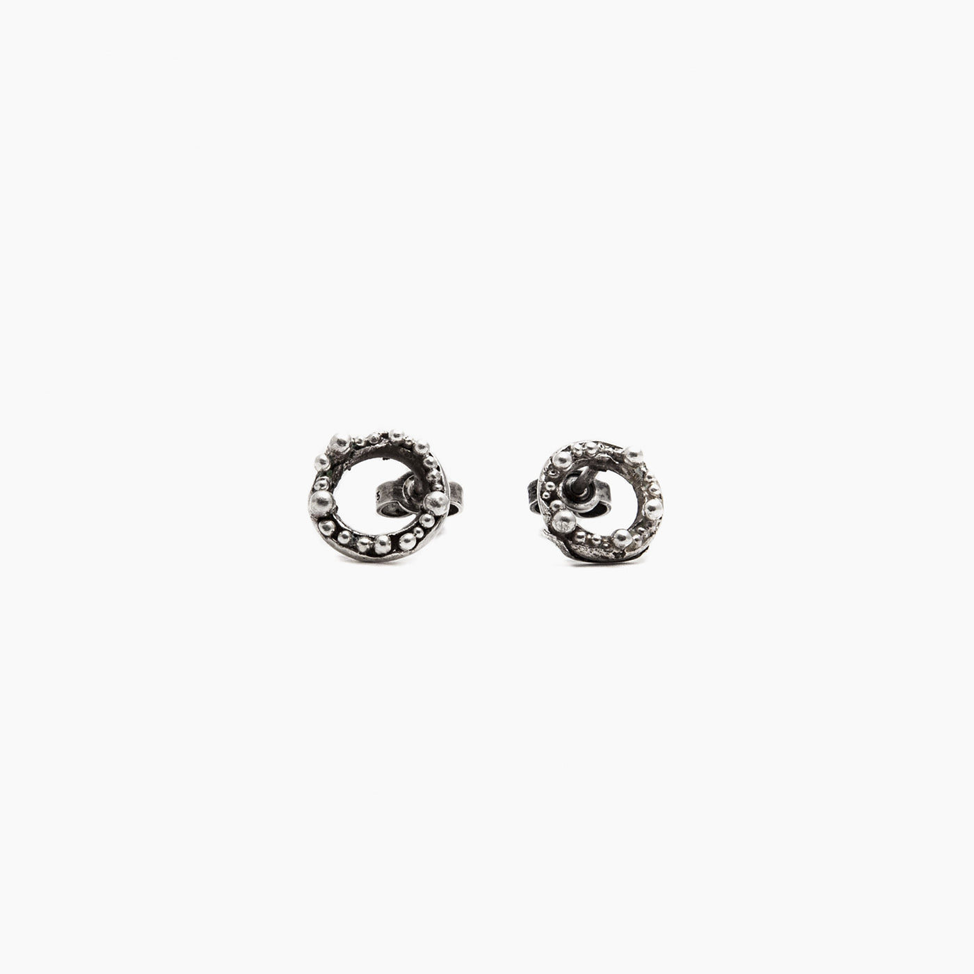 innan jewellery sterling silver cenote pearl earstuds earrings 