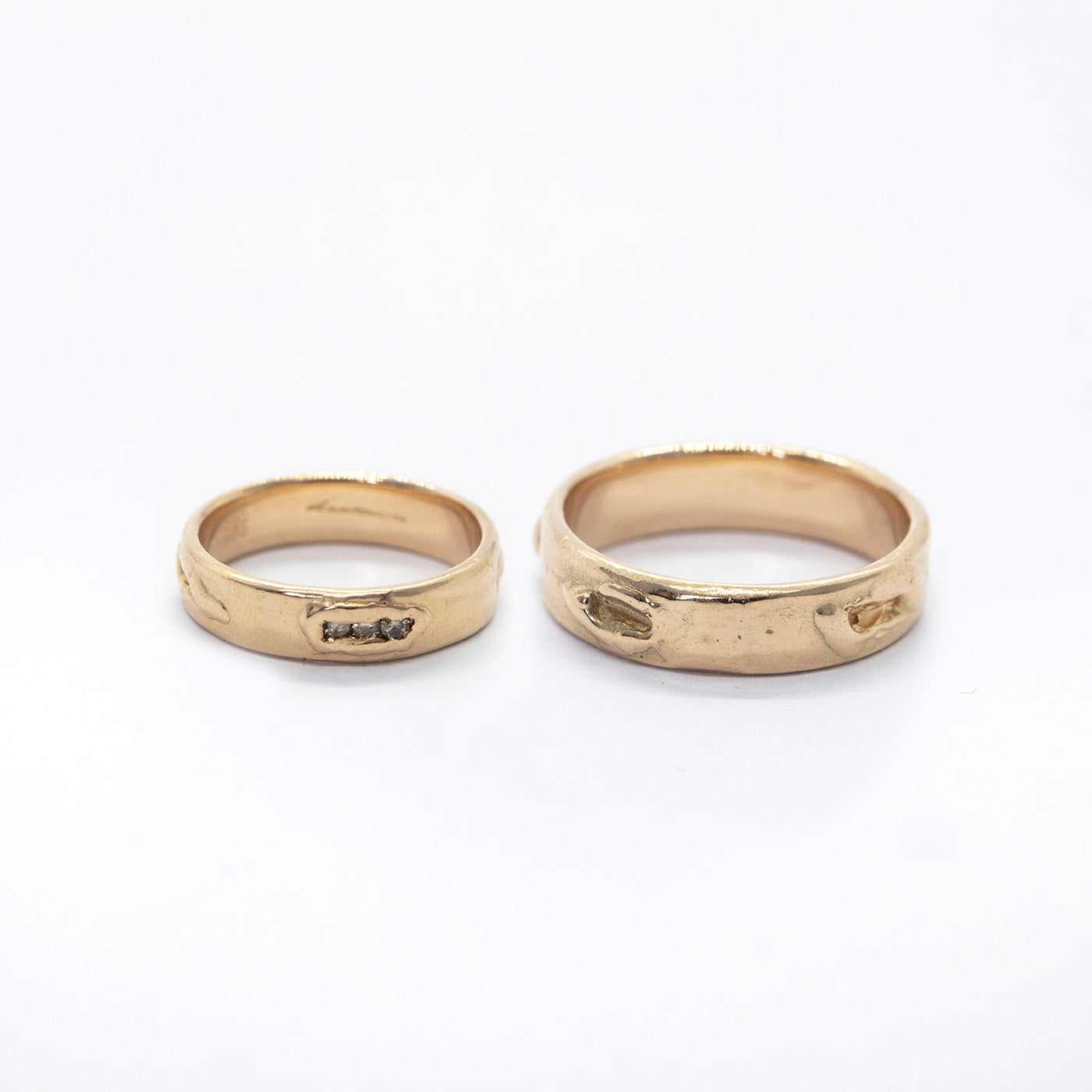 ring asteriae wedding band for her rose gold innan jewellery berlin