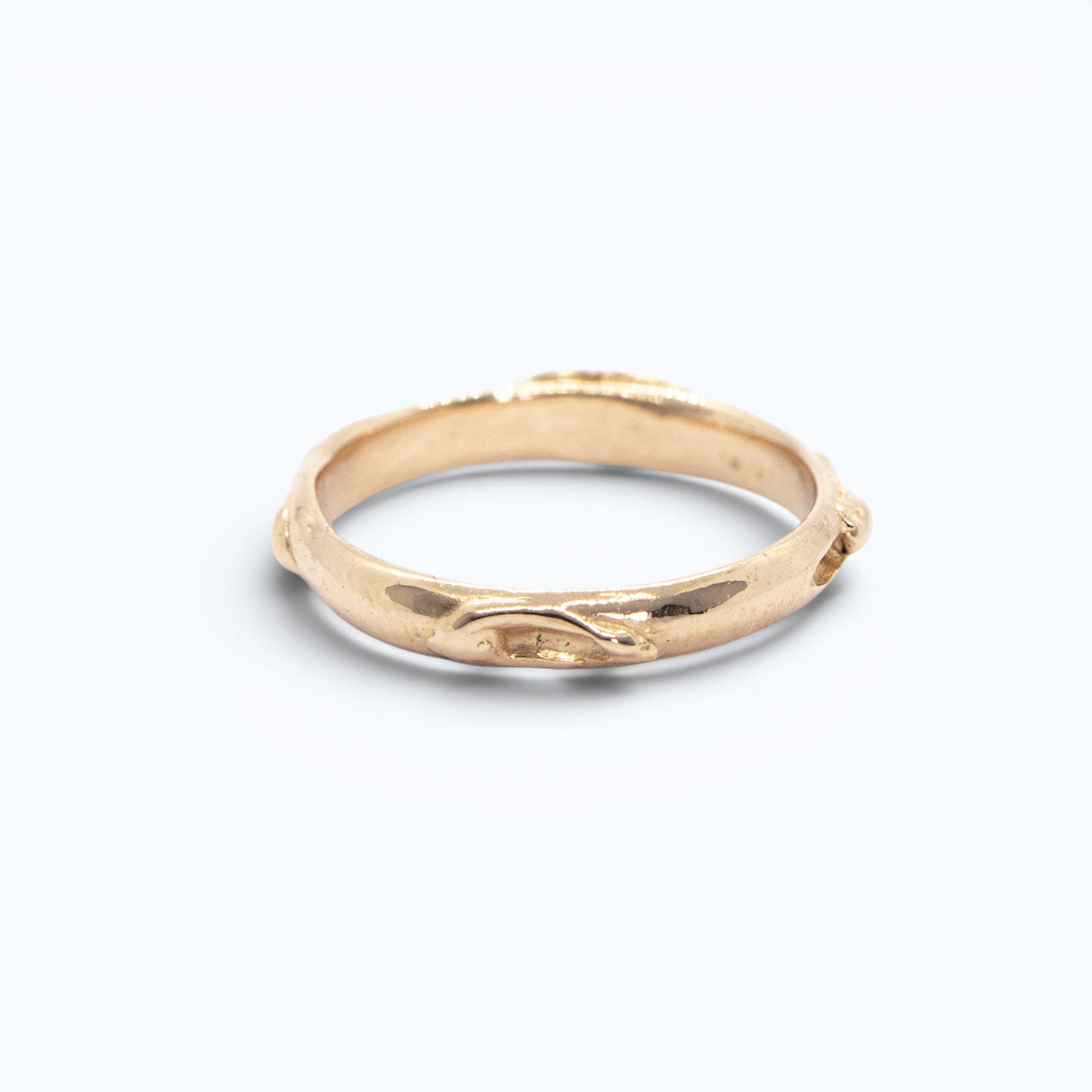 antre wedding ring for him in rose gold, product image, INNAN Jewellery Berlin