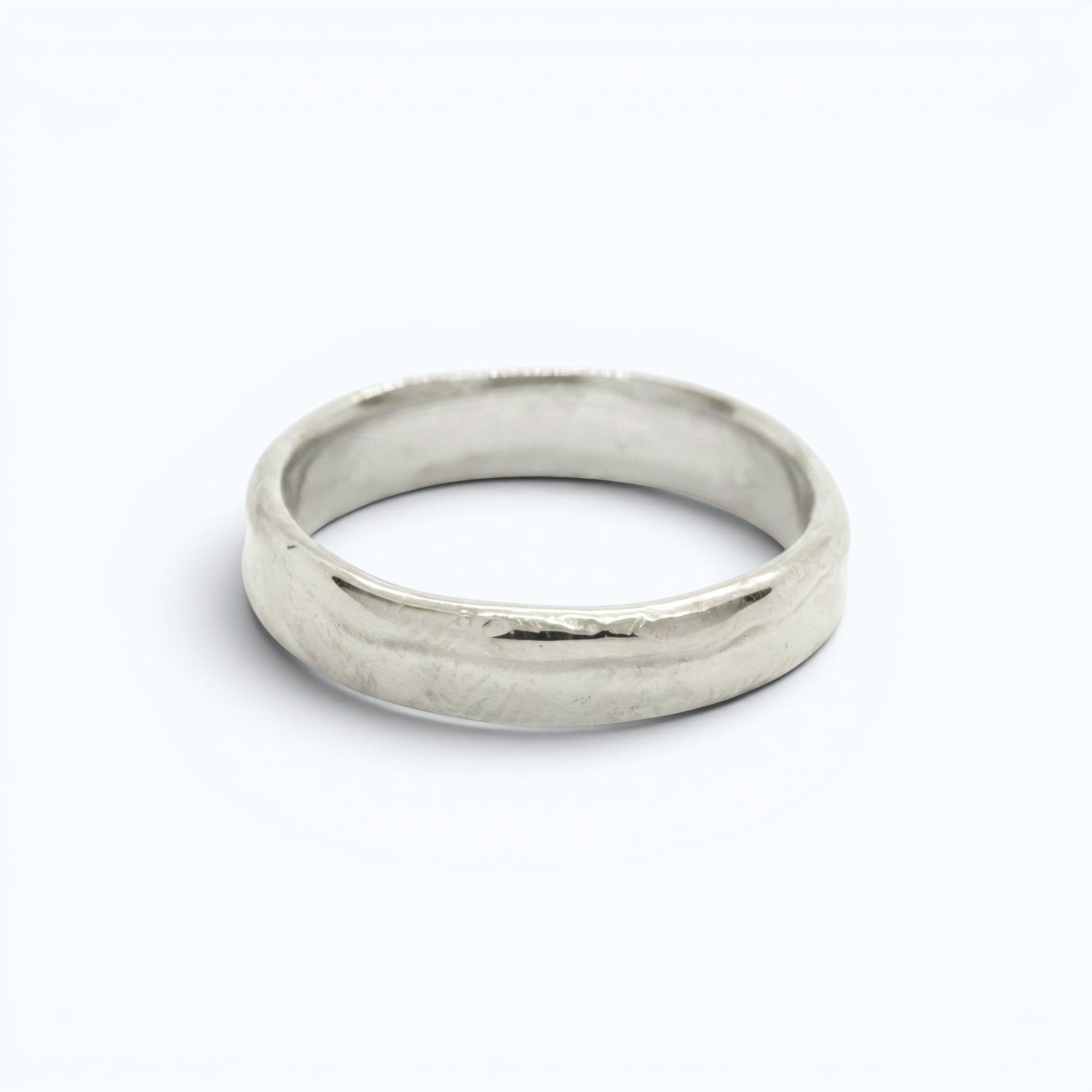 calliope wedding ring for him in white gold, product image, INNAN Jewellery Berlin