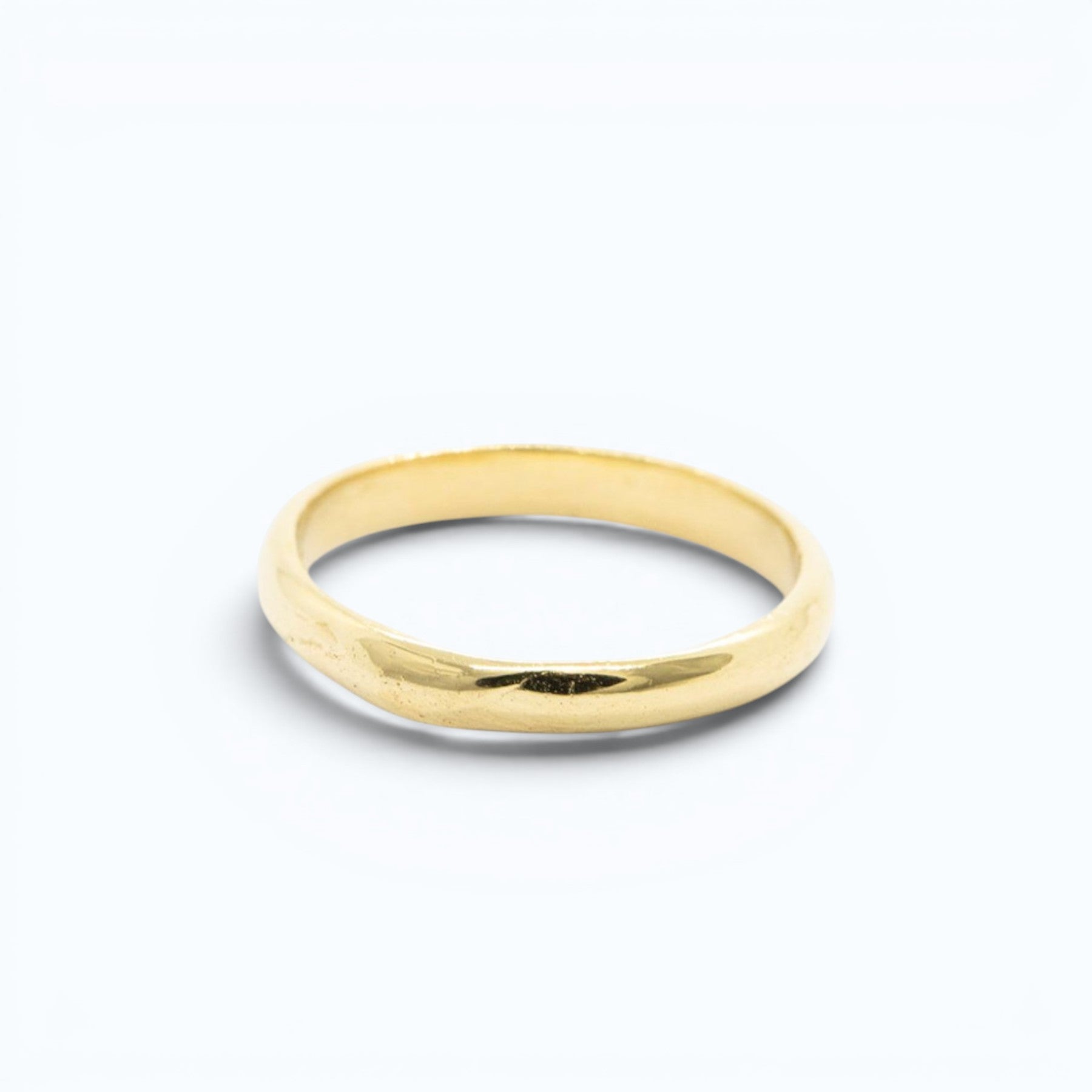 esme wedding ring for her in yellow gold, product image, INNAN Jewellery Berlin