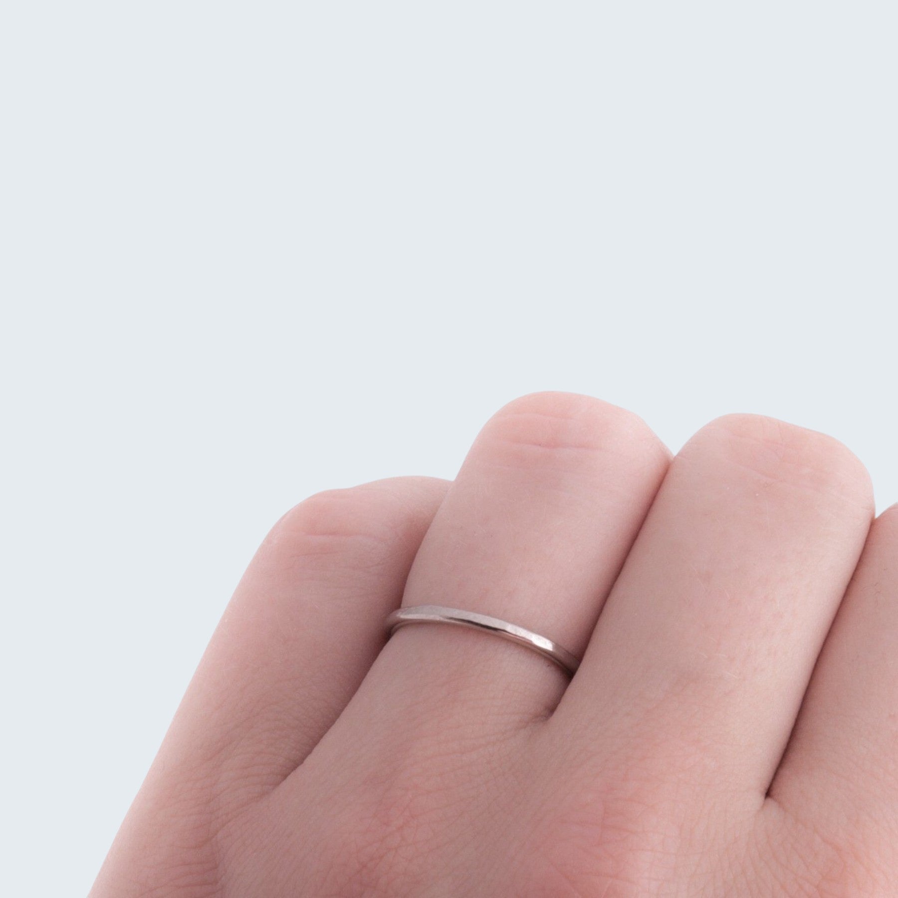 hera wedding ring for her in white gold, product image, INNAN Jewellery Berlin