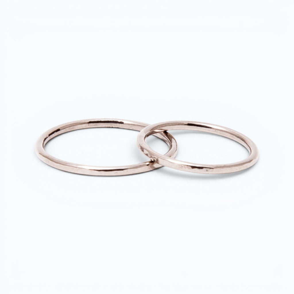 hera hers and his wedding bands in white gold, product image, INNAN Jewellery Berlin