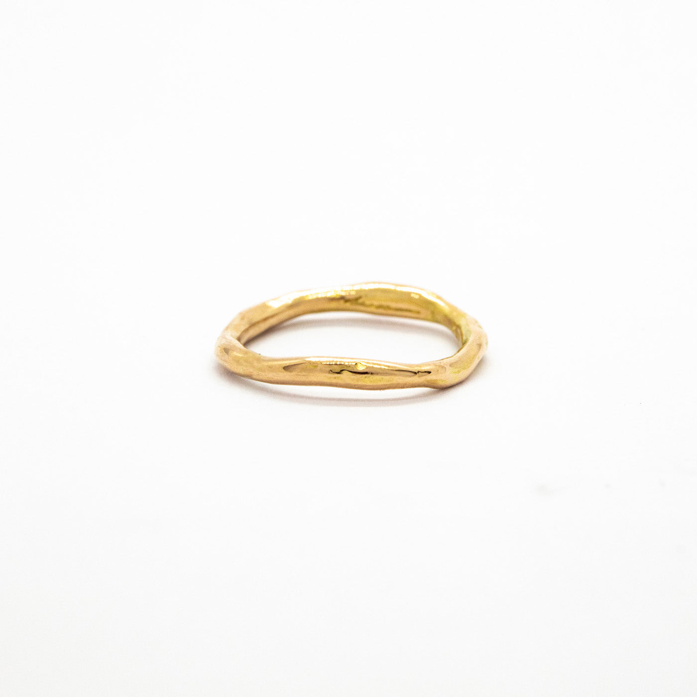 Ring Erato Wedding Band for Him 14ct or 18ct rose gold product view innan jewellery independent atelier berlin