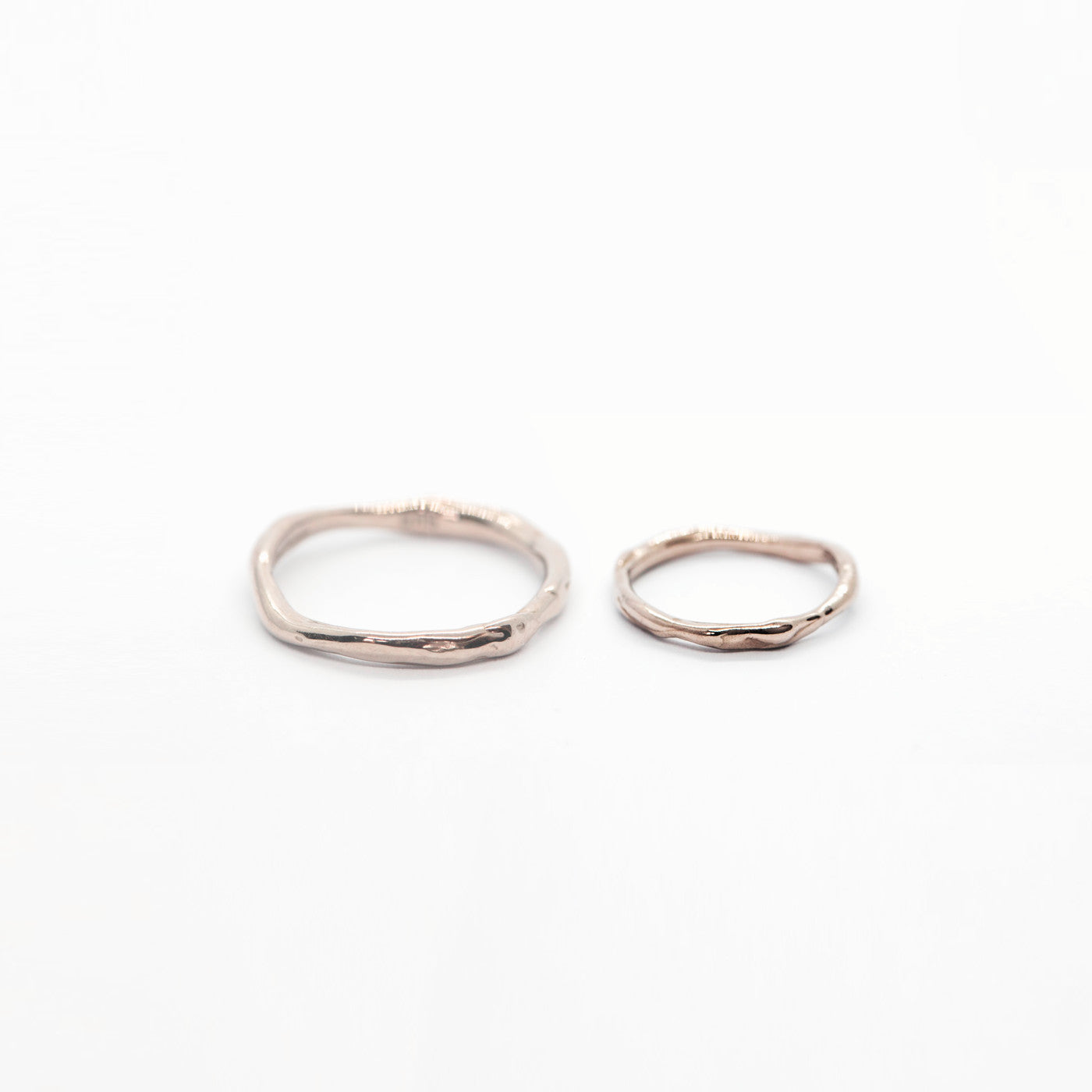 Erato | Wedding Ring for Him in White Gold