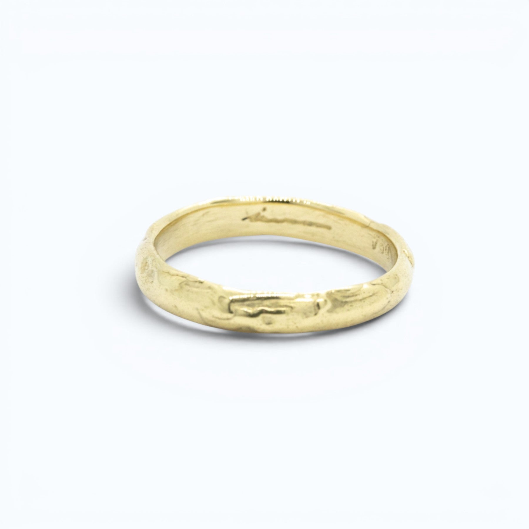 verve wedding ring for her in yellow gold, product image, INNAN Jewellery Berlin