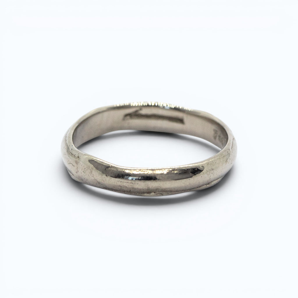 verve wedding ring for h in white gold, product image, INNAN Jewellery Berlinm