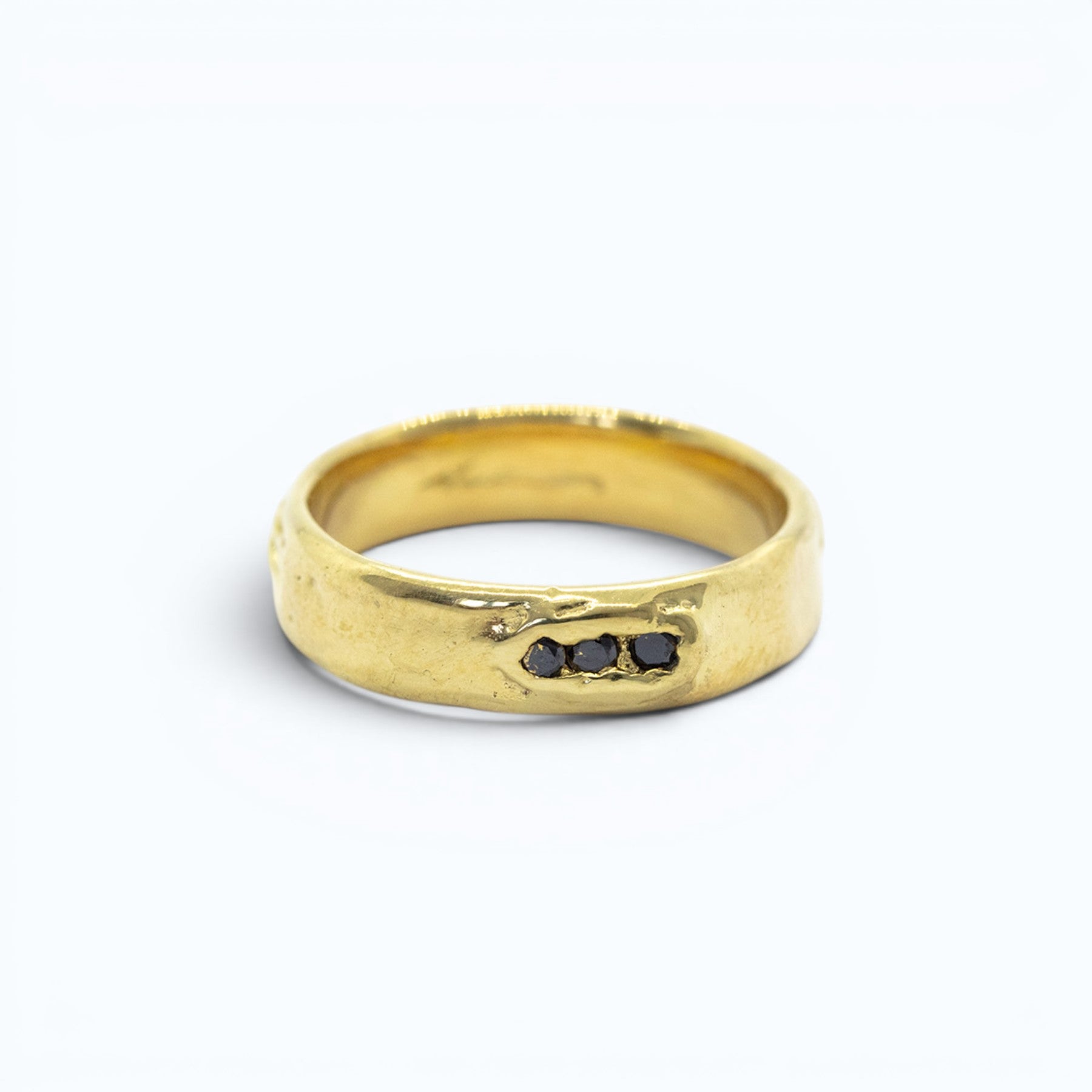 asteriae wedding ring for her in yellow gold, product image, INNAN Jewellery Berlin
