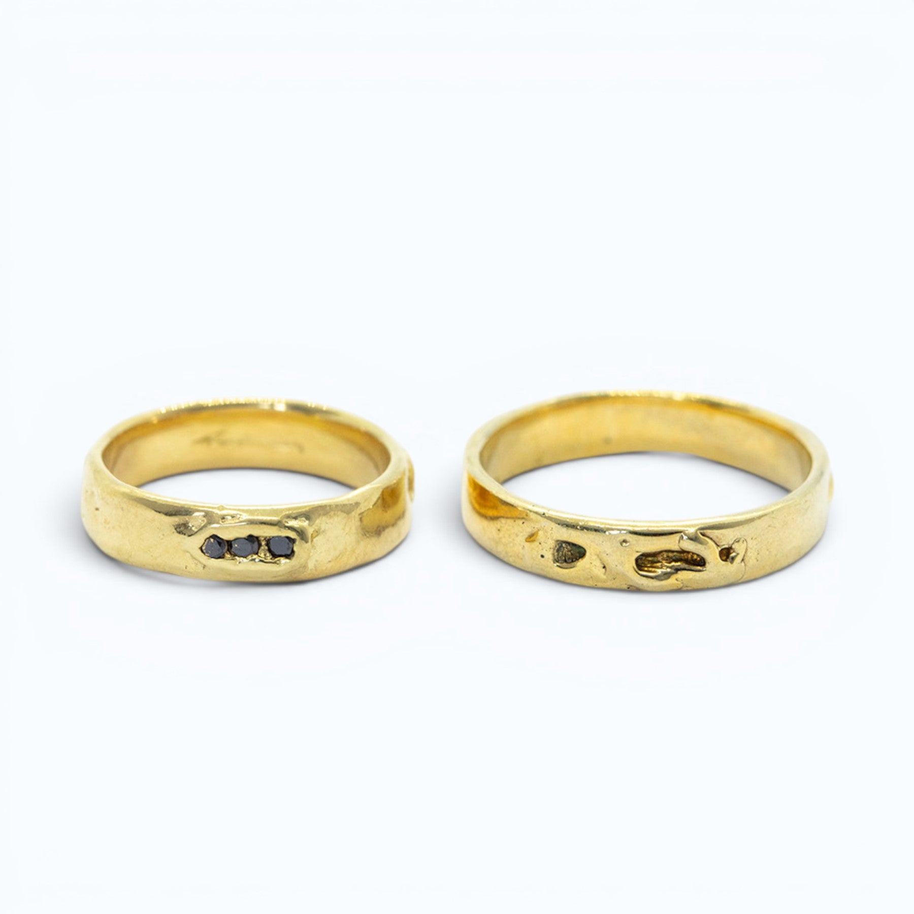 asteriae wedding ring for her in yellow gold, product image, INNAN Jewellery Berlin