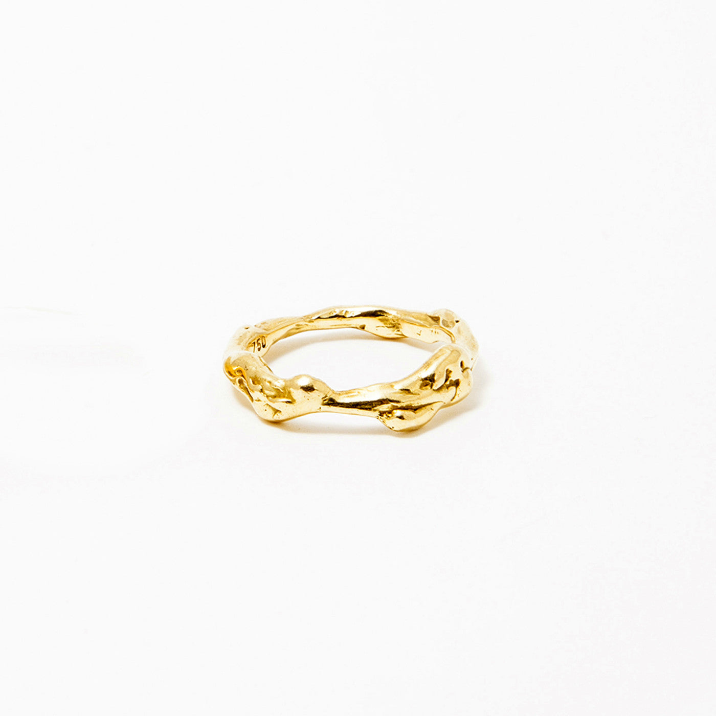 wedding ring haliae for her gold product view innan jewellery independent atelier berlin