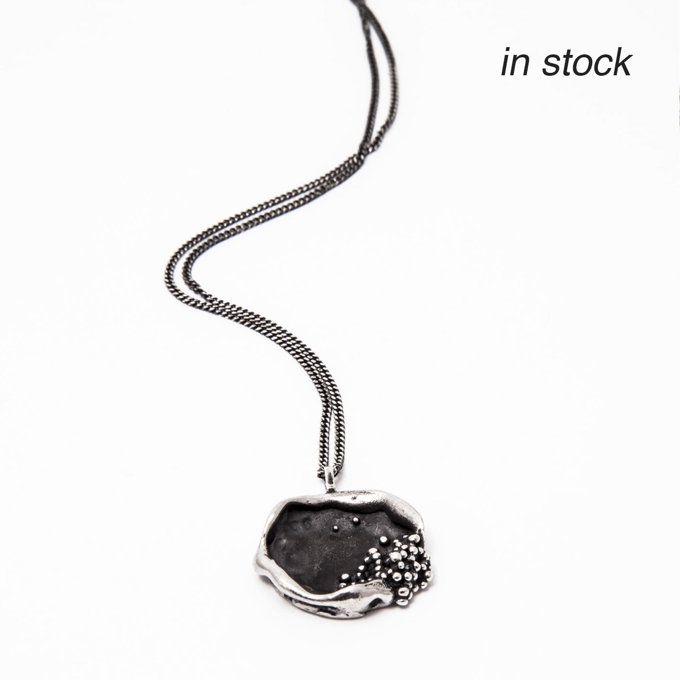 pendant moonlight escape silver product view innan jewellery in stock