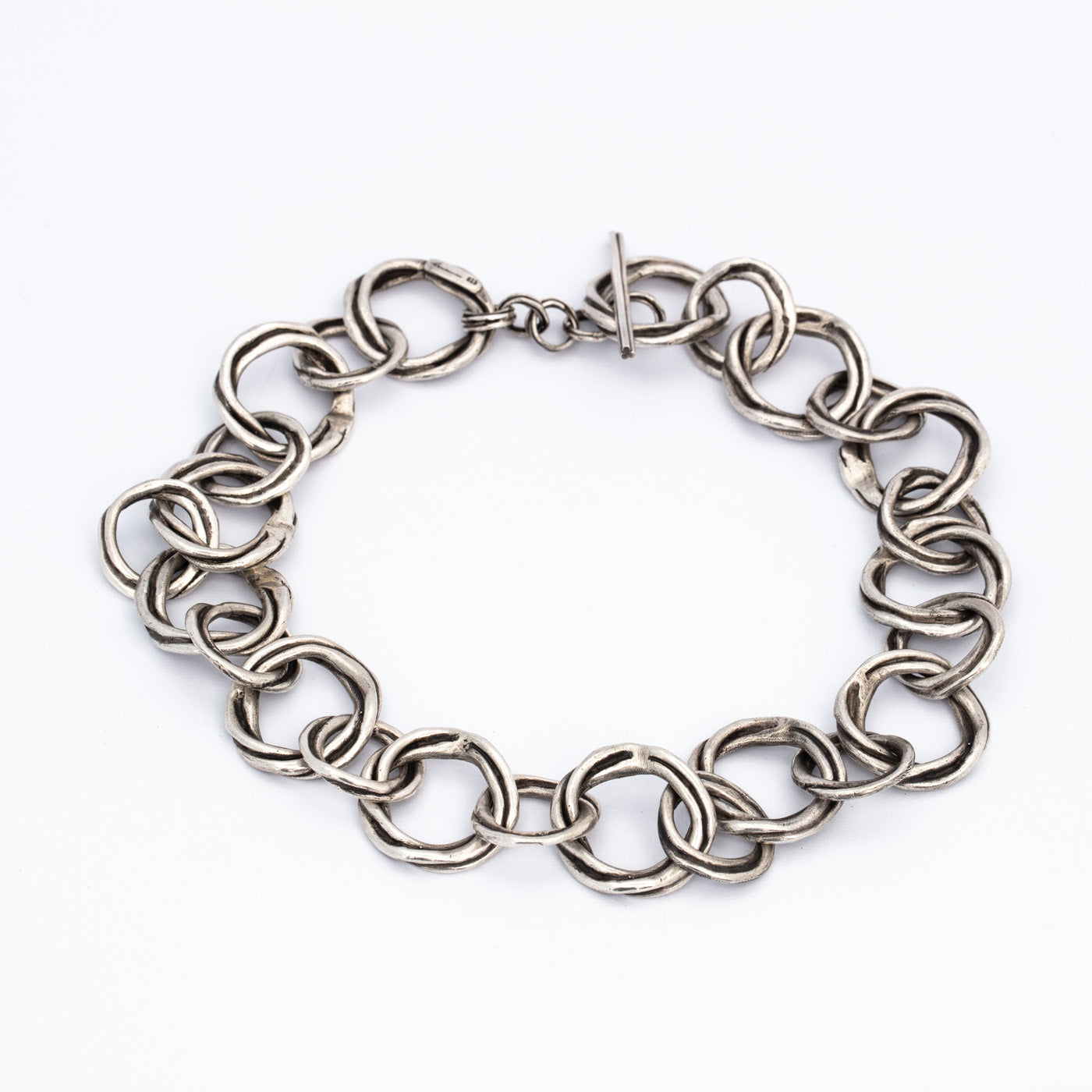 Necklace choker Flow 1 sterling silver product image innan jewellery berlin