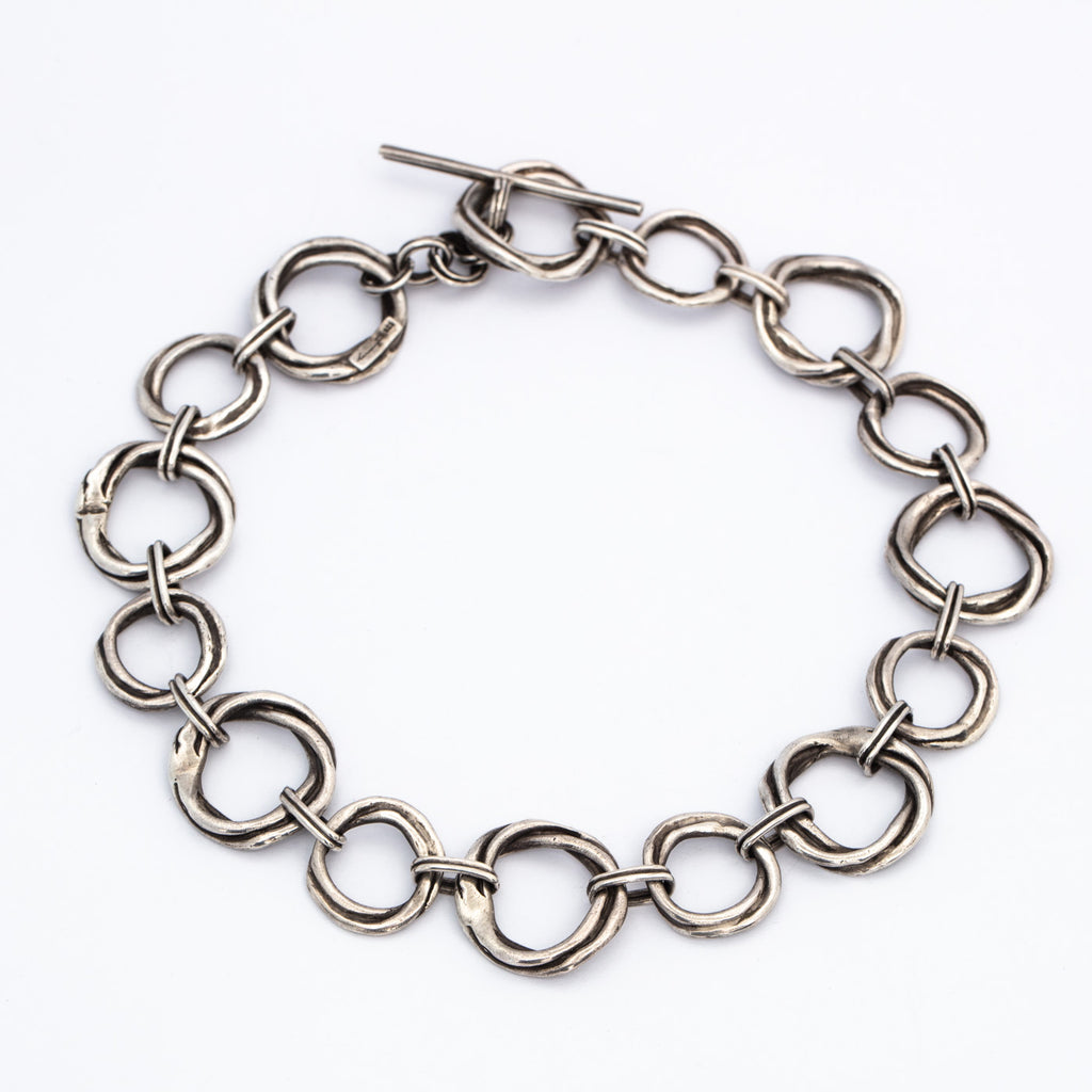 Necklace choker Flow 2 sterling silver product image innan jewellery berlin