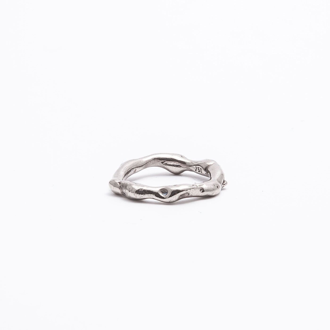 wedding ring aurae white gold timeless product view innan jewellery