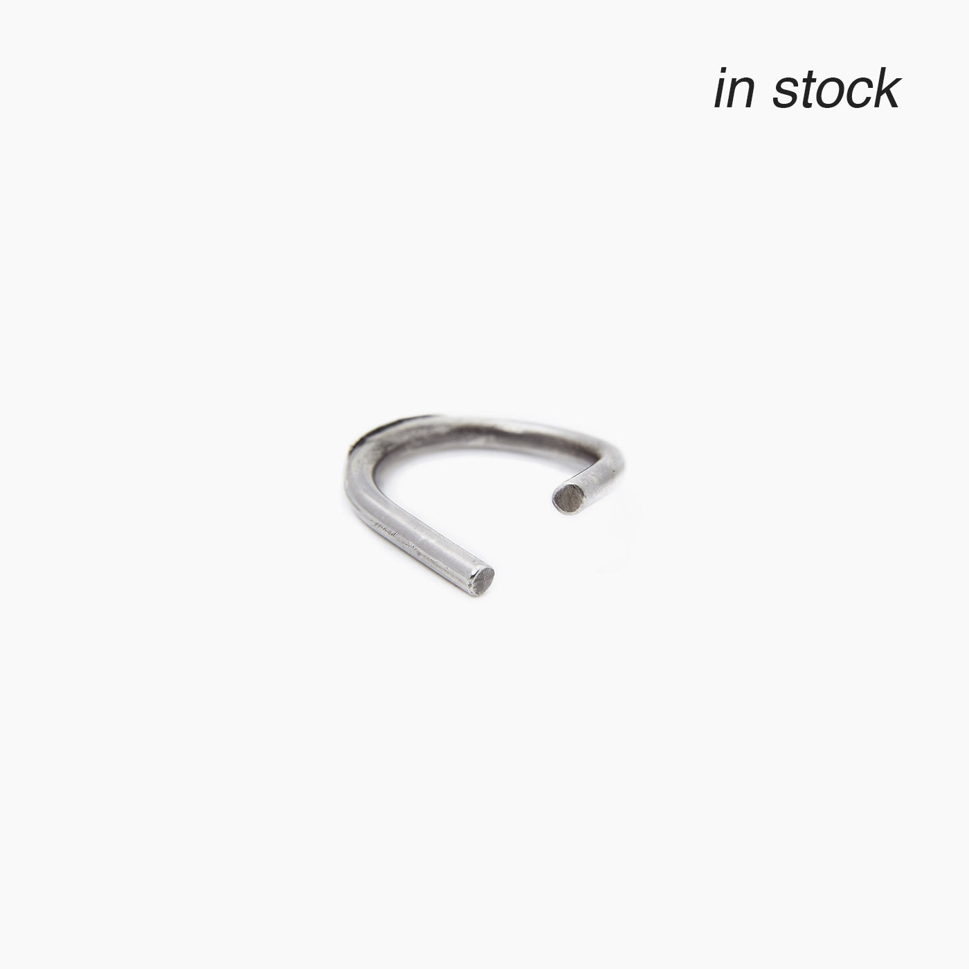 ring chaotic curve sterling silver innan jewellery independent atelier berlin