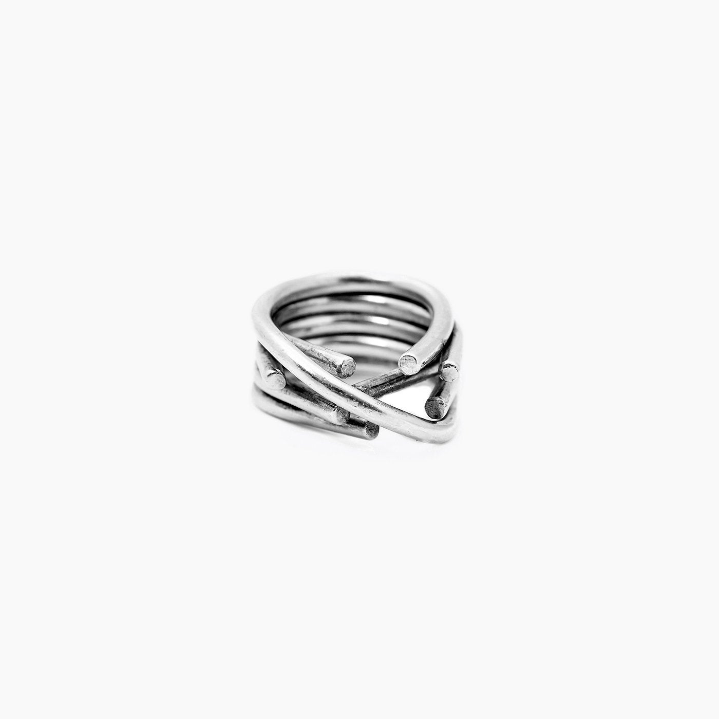 ring chaotic infinity ring silver product view innan jewellery