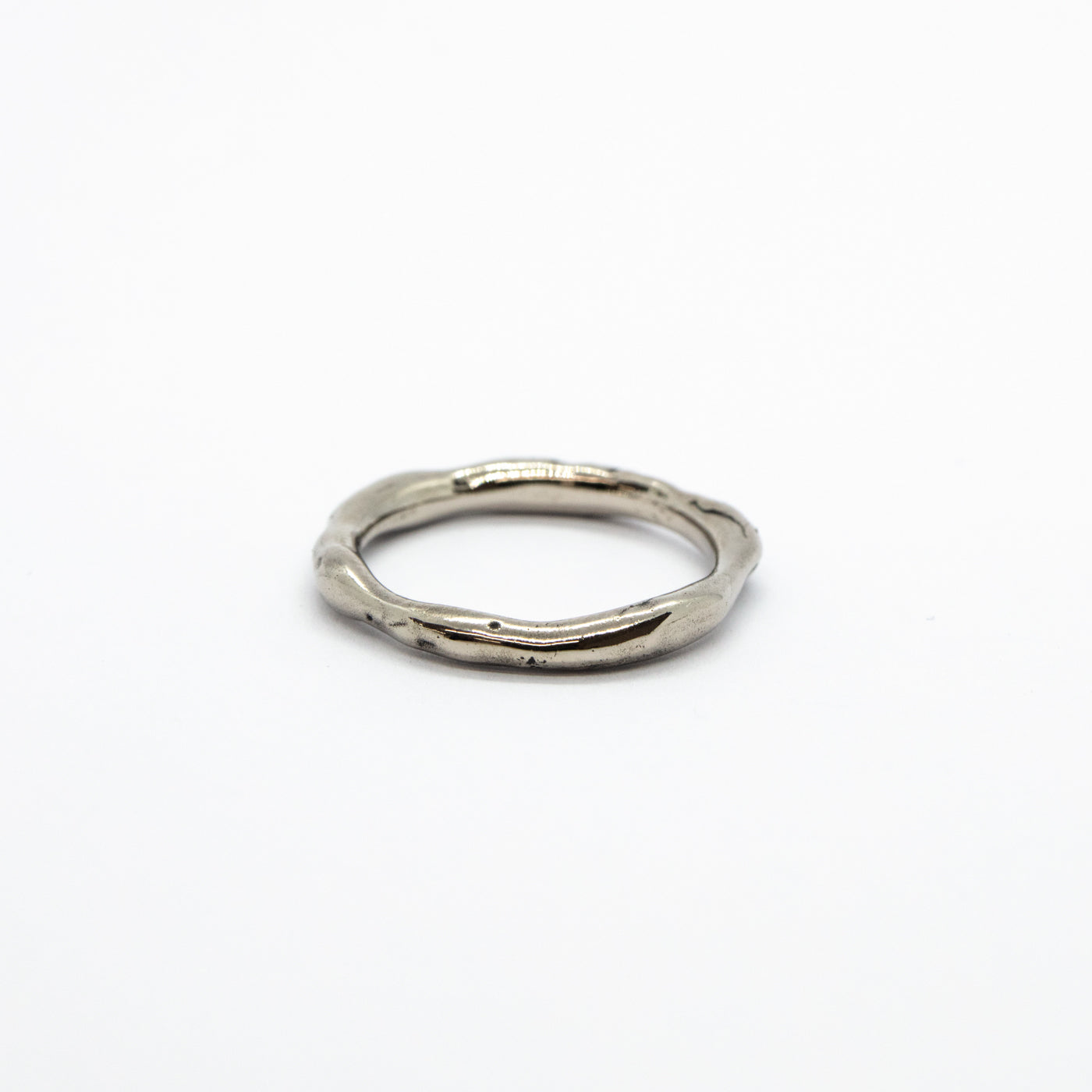 Erato X | Wedding Ring for Him in White Gold