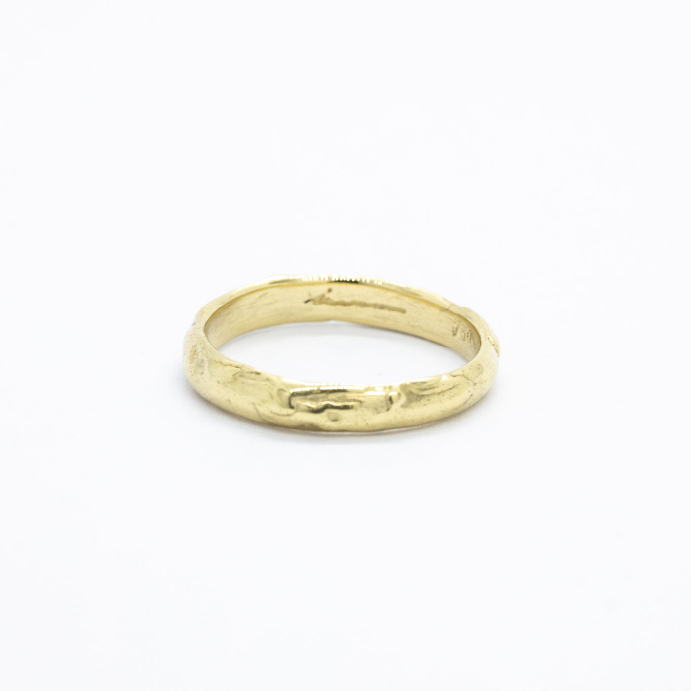 wedding ring verve yellow gold product view innan jewellery berlin